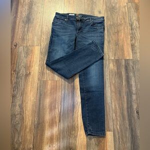 Kut from the Kloth Dark Wash Katy Boyfriend Mid Rise Jeans